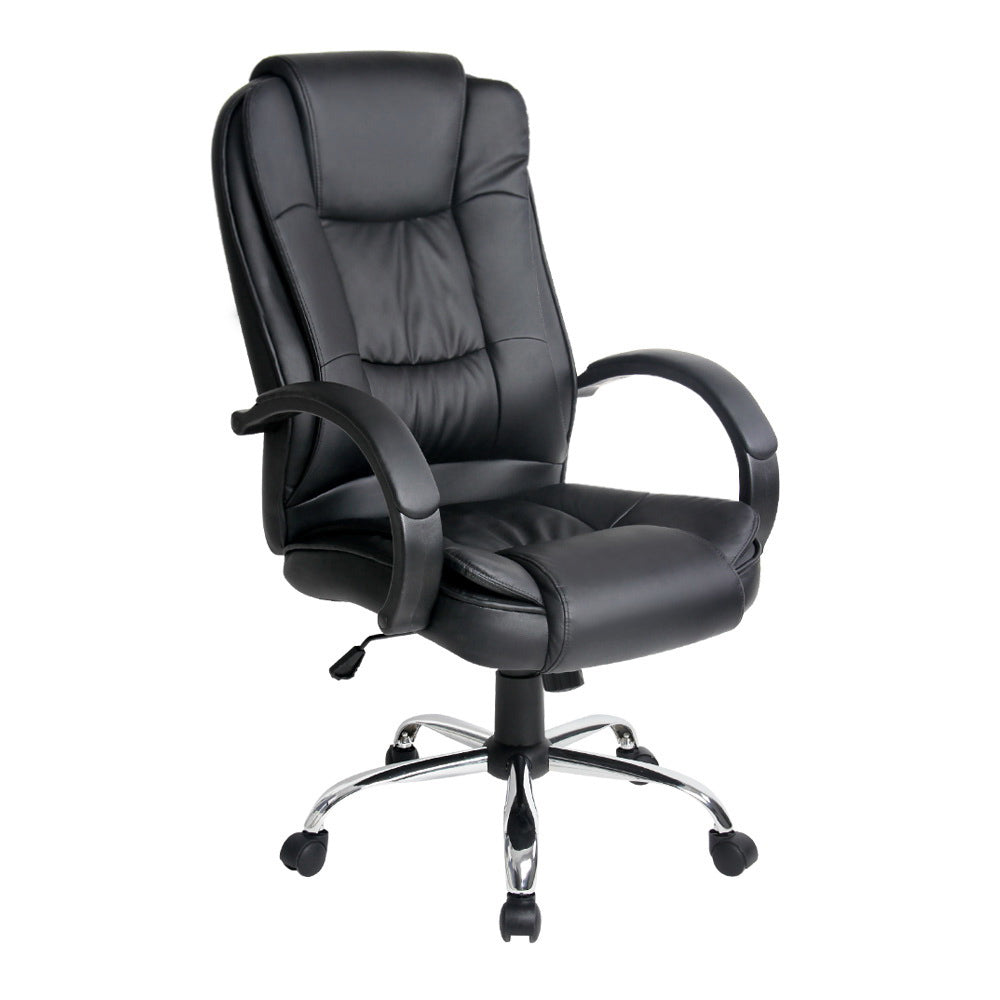 Artiss Executive Office Chair Leather Tilt Black-Furniture > Office-PEROZ Accessories