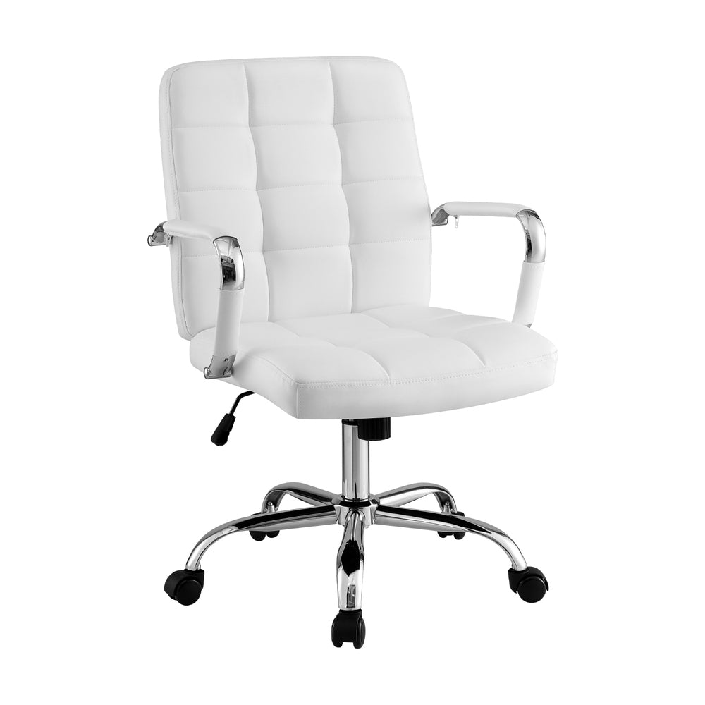 Artiss Office Chair Seat PU Work Computer Desk Chairs-Furniture > Office > Office & Desk Chairs-PEROZ Accessories
