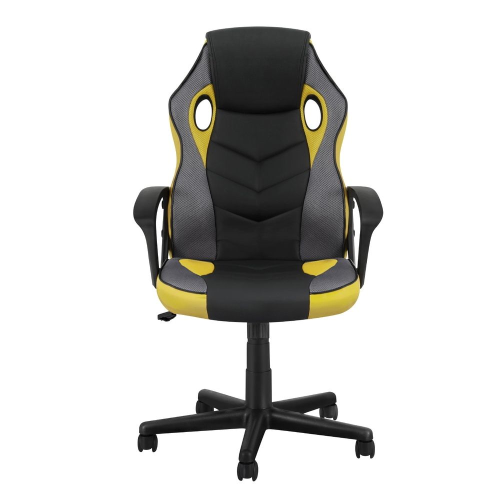 Artiss Gaming Office Chair Computer Executive Racing Chairs High Back Yellow-Furniture > Office-PEROZ Accessories
