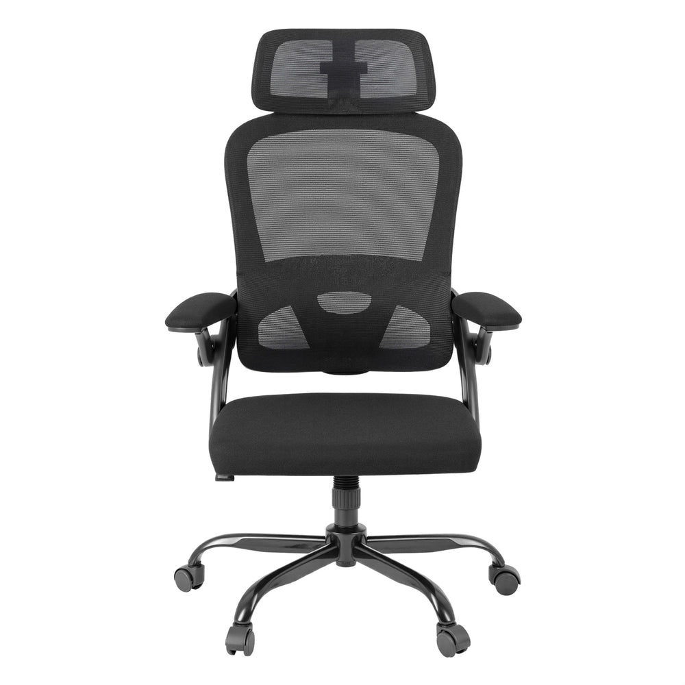 Artiss Ergonomic Office Chair Mesh Chairs Black-Furniture > Office > Office & Desk Chairs-PEROZ Accessories
