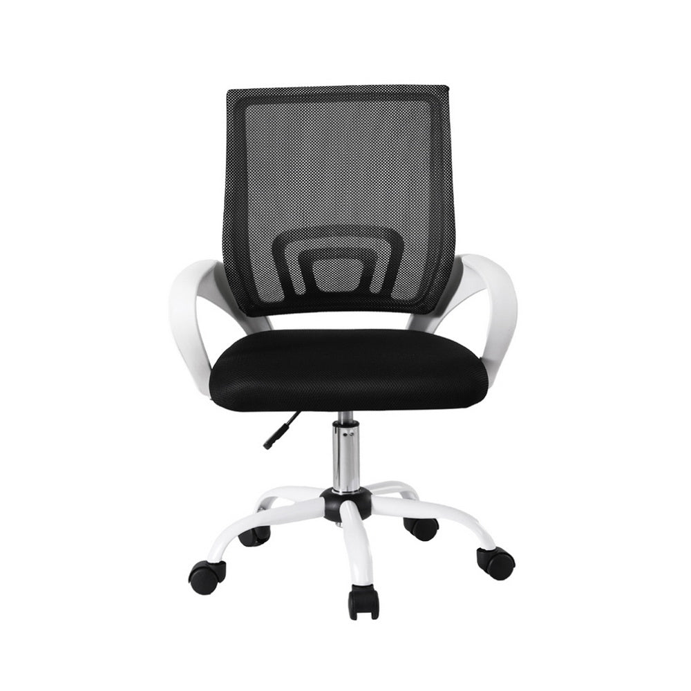Artiss Office Chair Mesh Computer Gaming Desk Chairs Work Study Mid Back-Furniture > Office > Office & Desk Chairs-PEROZ Accessories