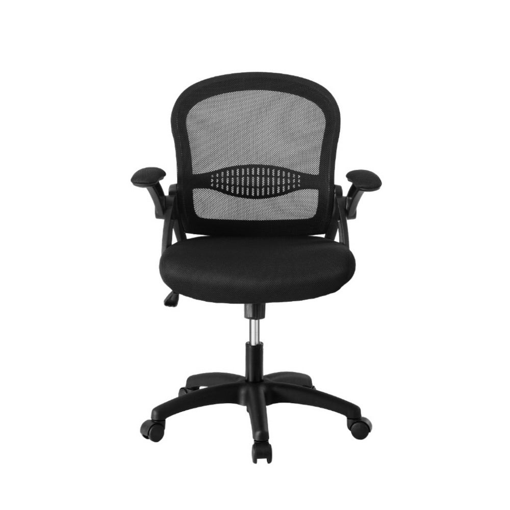 Artiss Mesh Office Chair Computer Gaming Desk Chairs Work Study Mid Back-Furniture > Office > Office & Desk Chairs-PEROZ Accessories