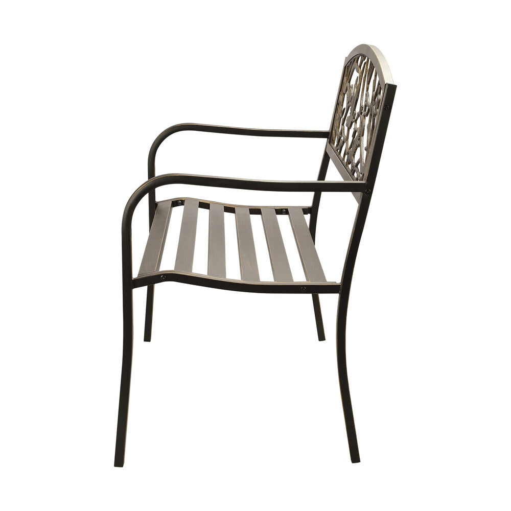 Livsip Garden Bench Park Lounge Patio Chair Backyard 3 Seater Outdoor Furniture-Outdoor Benches-PEROZ Accessories