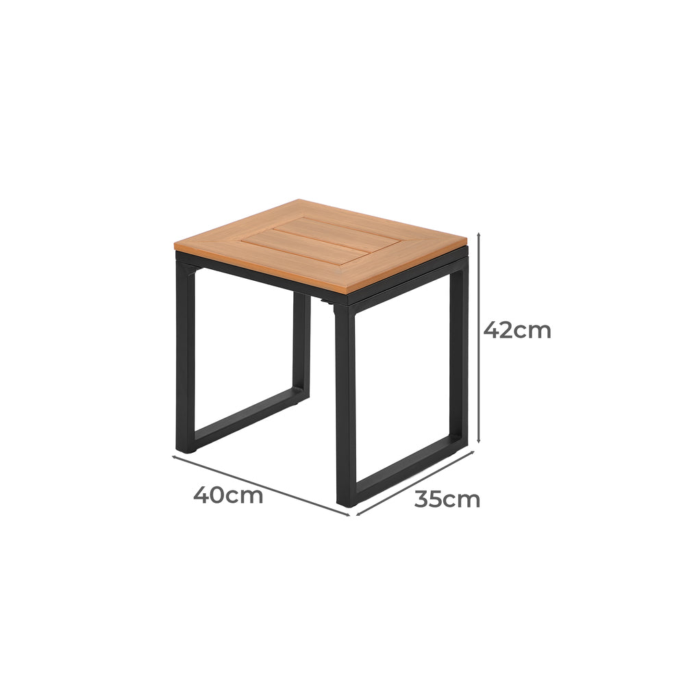 Livsip 6 Seater Outdoor Dining Sofa Set Lounge Furniture Grey-Outdoor Dining Set-PEROZ Accessories