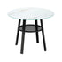 Livsip Outdoor Dining Set 2 Seater Rattan Armchair Glass Table-Outdoor Dining Set-PEROZ Accessories