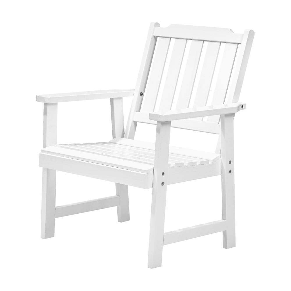 Livsip 3PCS Outdoor Dining Setting Solid Wood Chair-Outdoor Dining Set-PEROZ Accessories