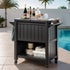 Gardeon Outdoor Storage Cabinet Box 80L Ice Bucket Cooler Rolling Serving Cart Kitchen Trolley-Furniture > Outdoor > Outdoor Storage Boxes-PEROZ Accessories