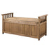 Gardeon Outdoor Storage Bench Box Wooden Garden Toy Tool Sheds Patio Furniture Brown-Outdoor Storage Boxes-PEROZ Accessories