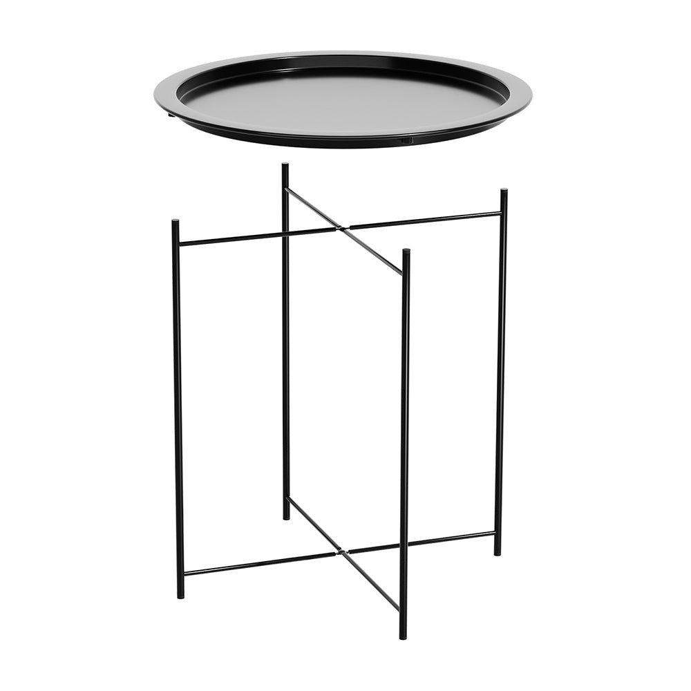 Gardeon Coffee Side Table Steel Outdoor Furniture Indoor Desk Patio Garden-Furniture > Outdoor-PEROZ Accessories