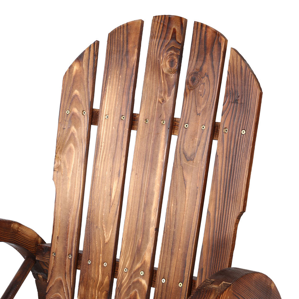 Gardeon Wooden Wagon Chair Outdoor-Outdoor Decorations-PEROZ Accessories