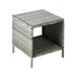 Livsip Rattan Side Table Outdoor Furniture Coffee Patio Desk Indoor Garden Decor-Outdoor Recliner-PEROZ Accessories