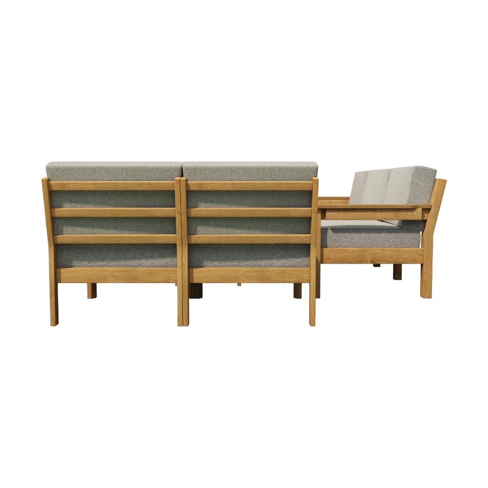 Livsip 7PCS Outdoor Sofa Set Garden Lounge Setting-Outdoor Sofa Sets-PEROZ Accessories