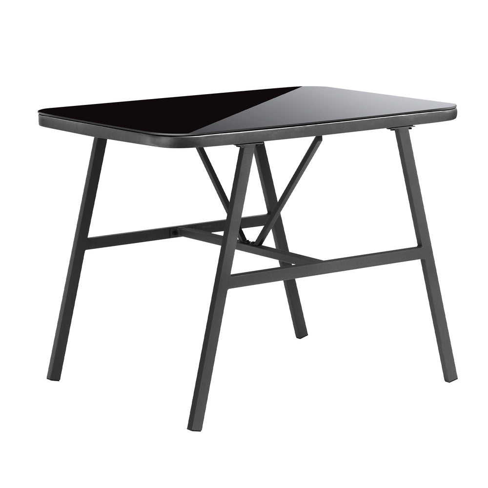 Livsip Outdoor Dining Setting 3 Piece Lounge Patio Furniture Table Chairs Set-Outdoor Patio Sets-PEROZ Accessories