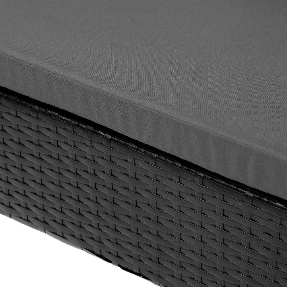 Livsip 4PCS Outdoor Furniture Setting Patio Garden Table Chair Set Wicker Sofa-Outdoor Patio Sets-PEROZ Accessories