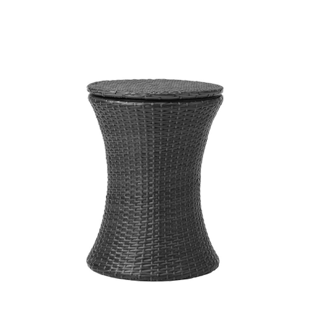 Livsip Outdoor Patio Set Ice Bucket Black Table Bistro Setting 3pcs-Outdoor Patio Set-PEROZ Accessories
