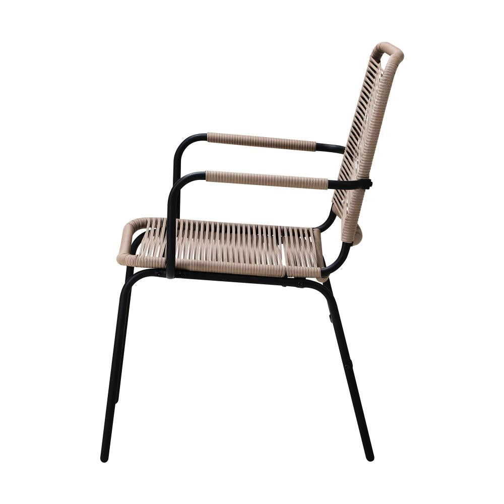 Livsip 2X Outdoor Dining Chairs Outdoor Patio Chairs Garden Furniture-Outdoor Patio Sets-PEROZ Accessories