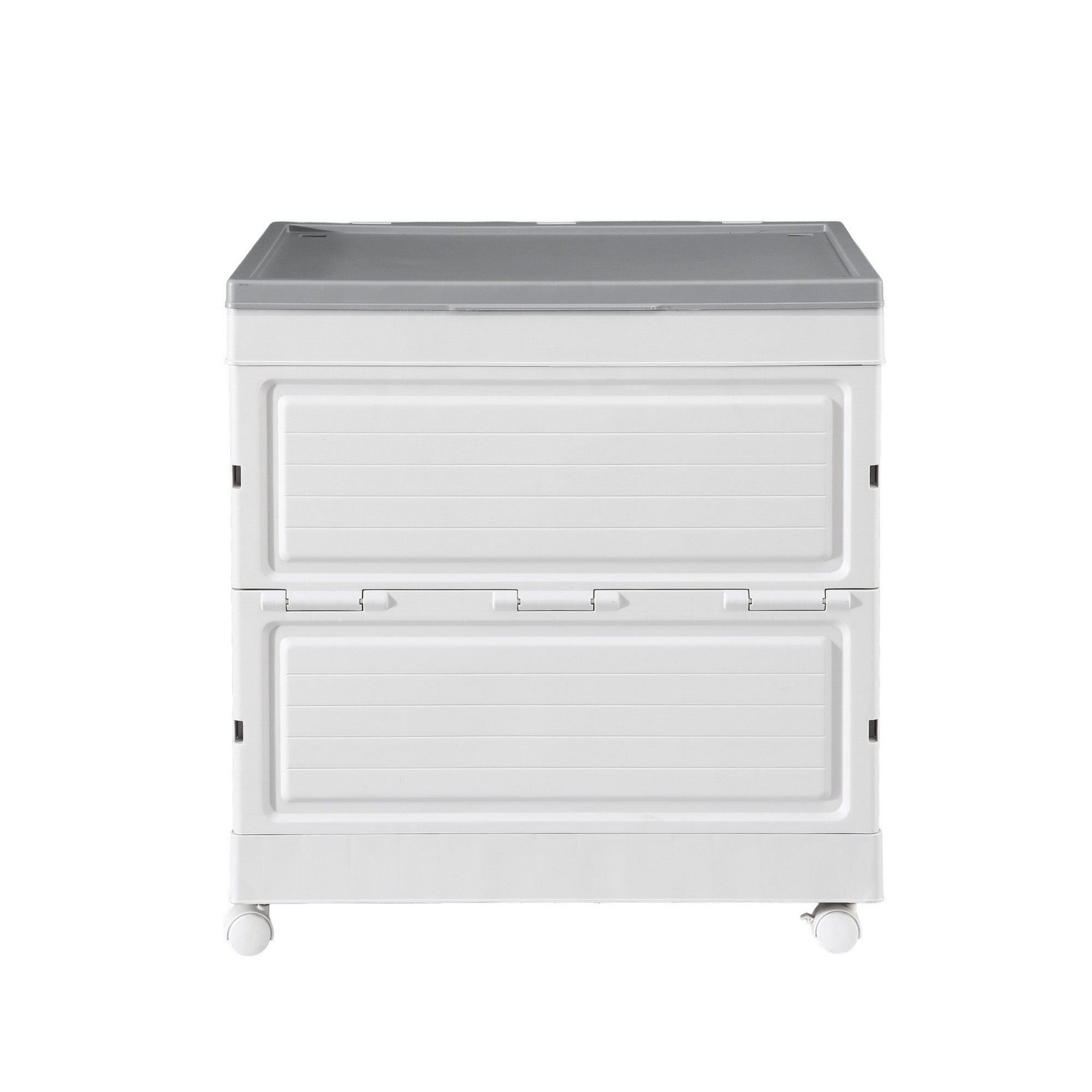 Gardeon 159L Outdoor Storage Box Stackable Cupboard Camping Organizer Wheels-Home & Garden > Storage > Storage Boxes-PEROZ Accessories