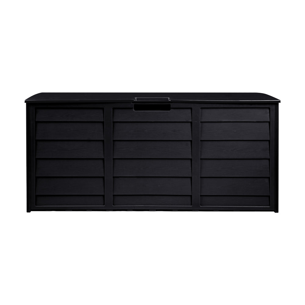 Livsip Outdoor Storage Box Cabinet Container Garden Chest Deck Tool Lockable 290L-Outdoor Storage Boxes-PEROZ Accessories