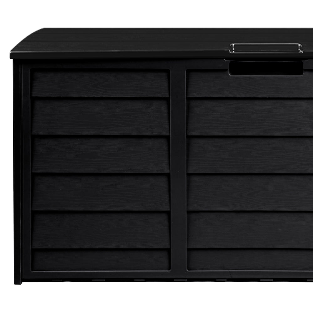 Livsip Outdoor Storage Box Cabinet Container Garden Chest Deck Tool Lockable 290L-Outdoor Storage Boxes-PEROZ Accessories