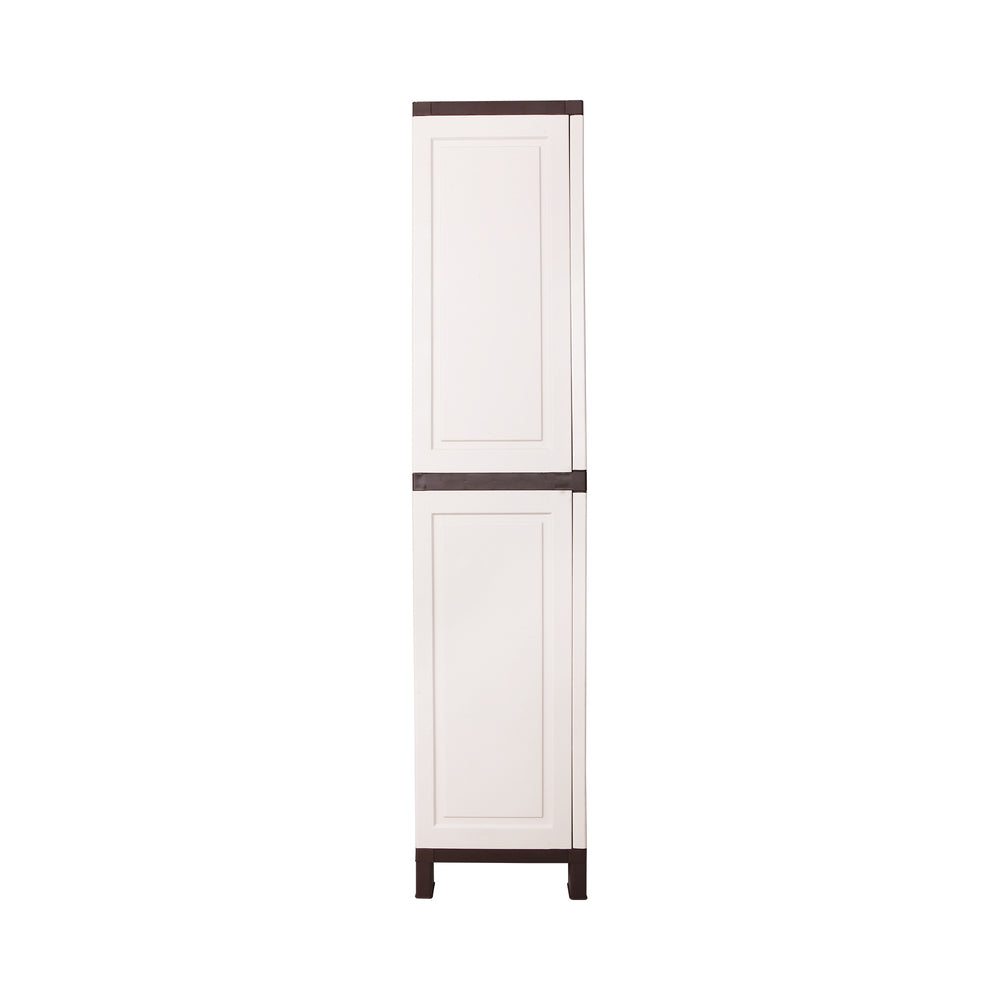 Livsip Outdoor Storage Cabinet Box Garage Garden Cupboard Adjustable Lockable-Outdoor Storage Cabinets-PEROZ Accessories