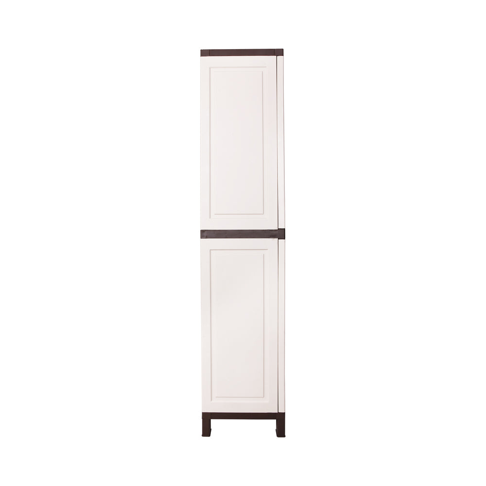 Livsip Outdoor Storage Cabinet Box Garage Cupboard Garden Adjustable Lockable-Outdoor Storage Cabinets-PEROZ Accessories
