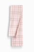 100% Wool Scarf Pink Check-100% Wool Scarf-PEROZ Accessories