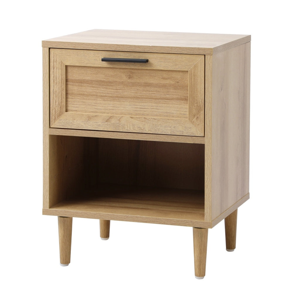 Oikiture 6 Chest of Drawers and 2 Bedside Tables Bedroom Set-Bedroom Set-PEROZ Accessories