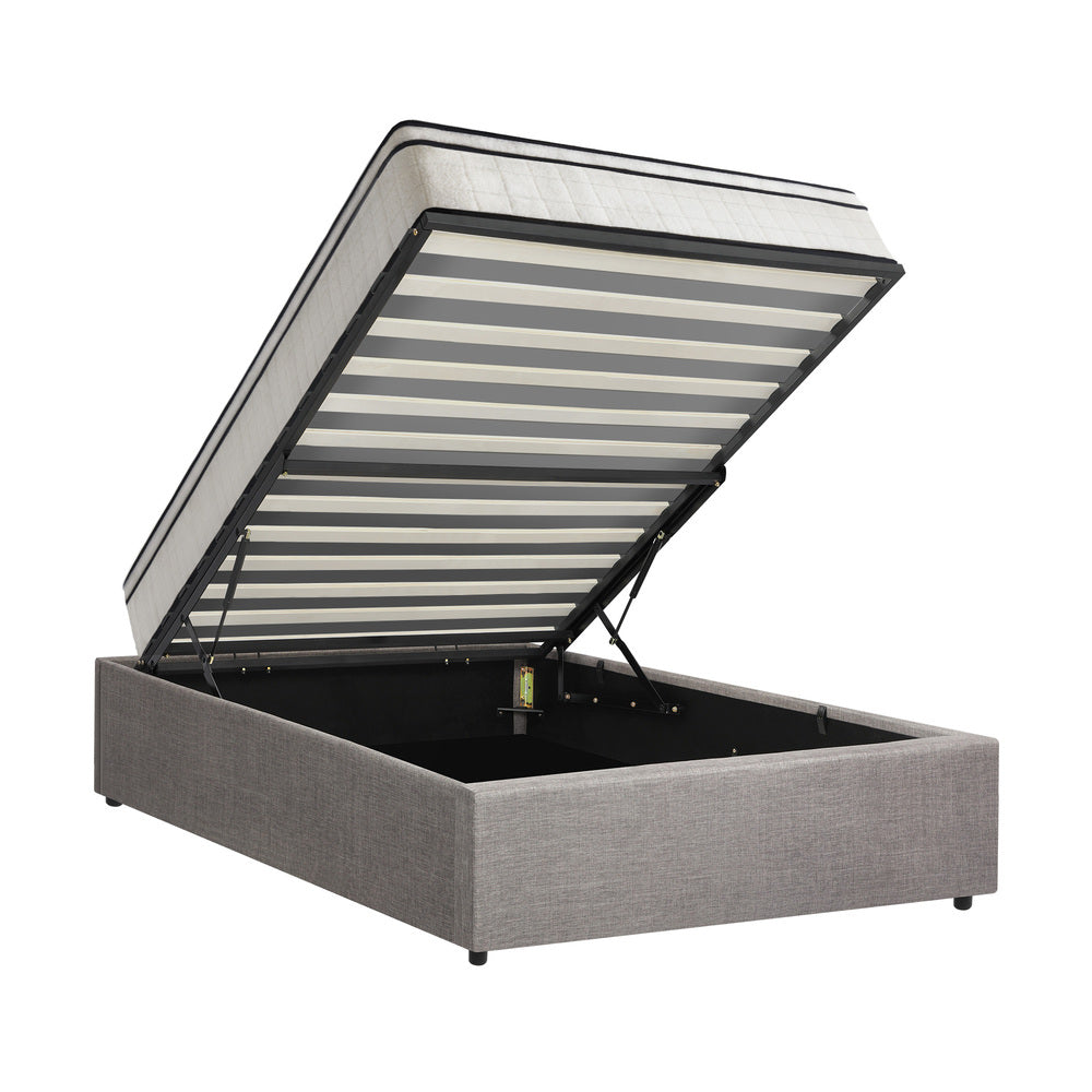 Oikiture Bed Frame Single Size Storage Platform with Mattress-Bed Frame-PEROZ Accessories