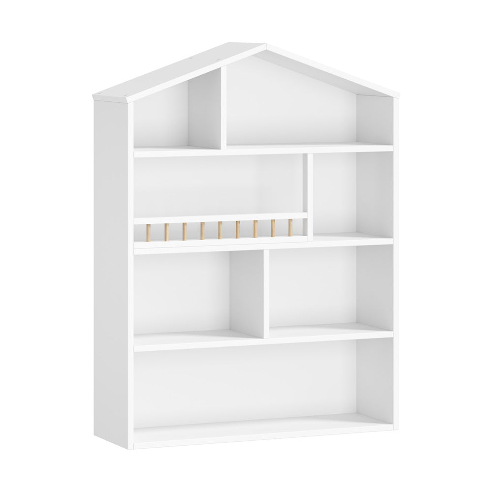 Oikiture Kids Bookshelf Bookcase Organiser Display Shelf-Bookshelf-PEROZ Accessories