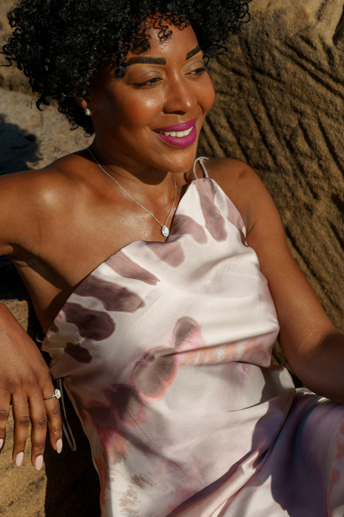 OPAL GLOW ROZELLE WHITE CREATED OPAL EARRINGS SILVER-PEROZ Accessories