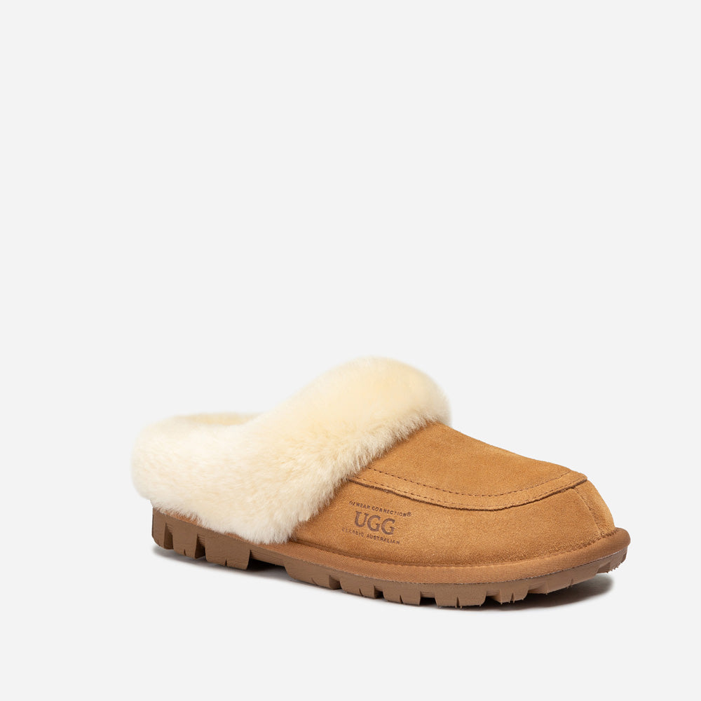 Ozwear Coquette Shearling Mule-PEROZ Accessories