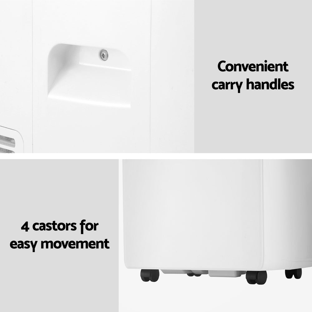 Devanti 12000BTU Portable Air Conditioner-Appliances > Air Conditioners > Air Conditioner Accessories-PEROZ Accessories