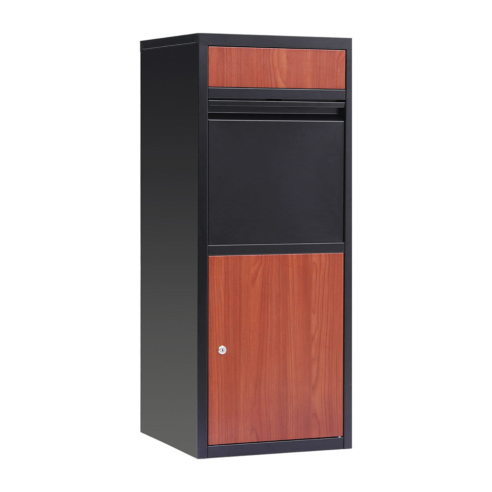 Gardeon Parcel Letterbox Drop Box Package Black-Home & Garden > Storage > Storage Cabinets & Lockers-PEROZ Accessories