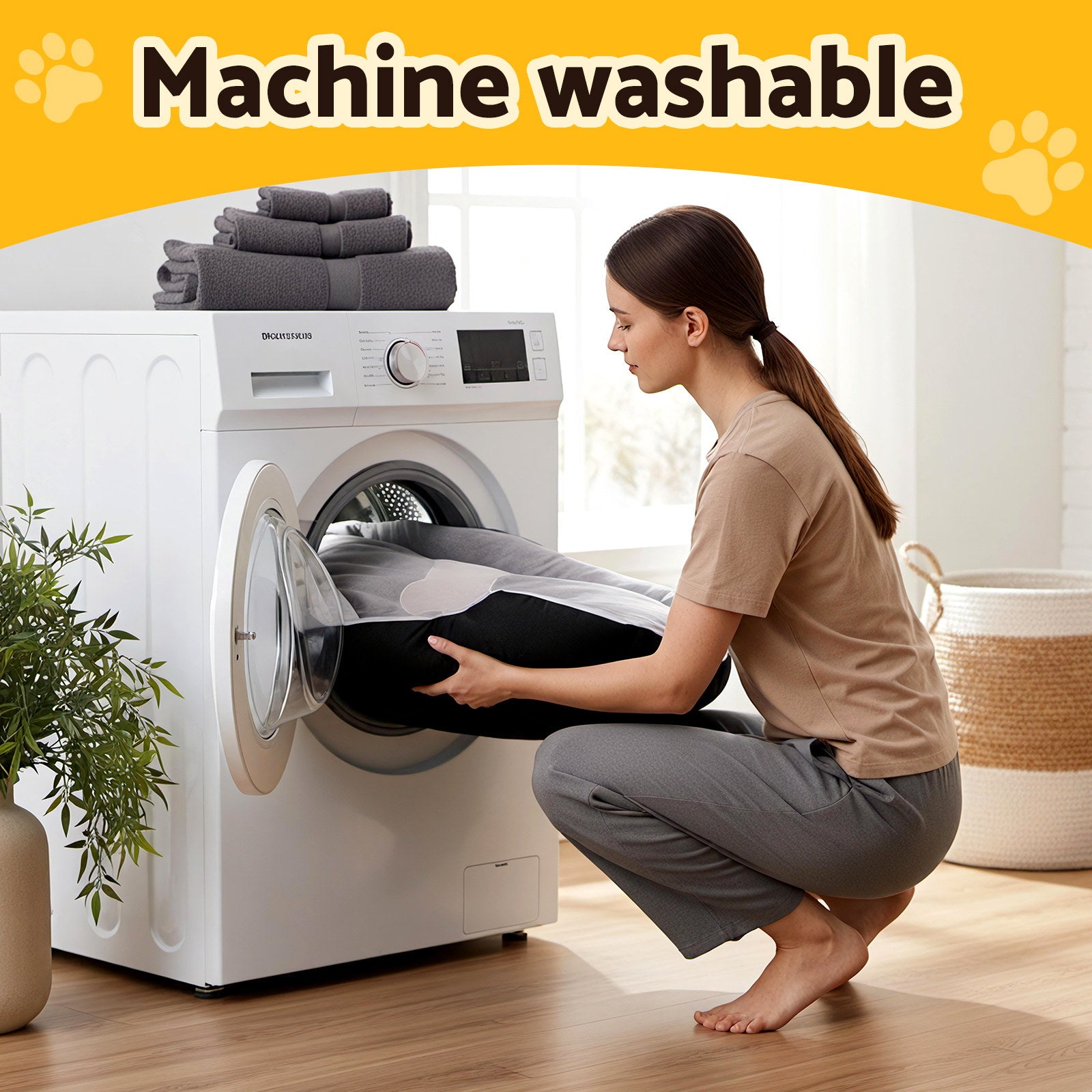 i.Pet Pet Bed Dog Bed Soft PP Cotton Mat Sleeping Comfy Cushion Washable Extra Large-Pet Care > Dog Supplies > Dog Beds-PEROZ Accessories