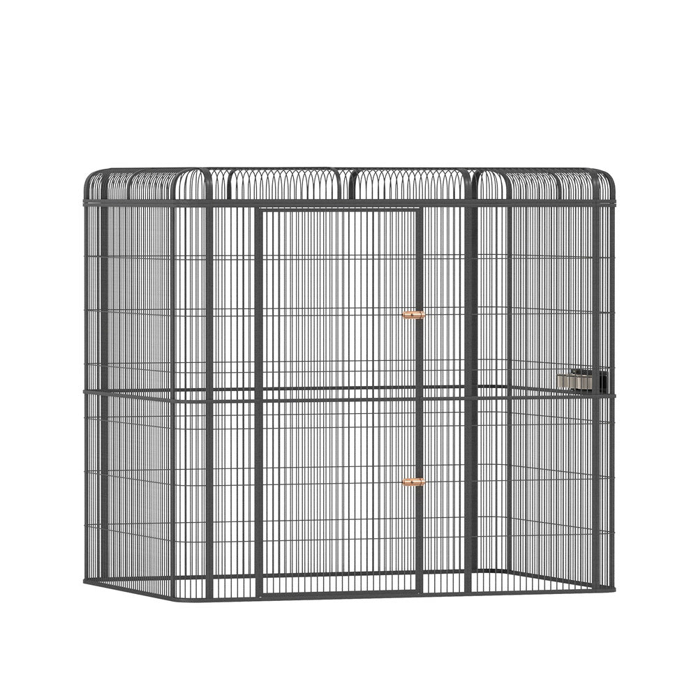 i.Pet Bird Cage Large Walk-in Aviary Budgie Perch Cage Parrot Pet Huge 203cm-Pet Care > Bird > Bird Cages & Stands-PEROZ Accessories