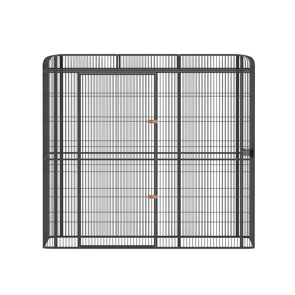 i.Pet Bird Cage Large Walk-in Aviary Budgie Perch Cage Parrot Pet Huge 203cm-Pet Care > Bird > Bird Cages & Stands-PEROZ Accessories
