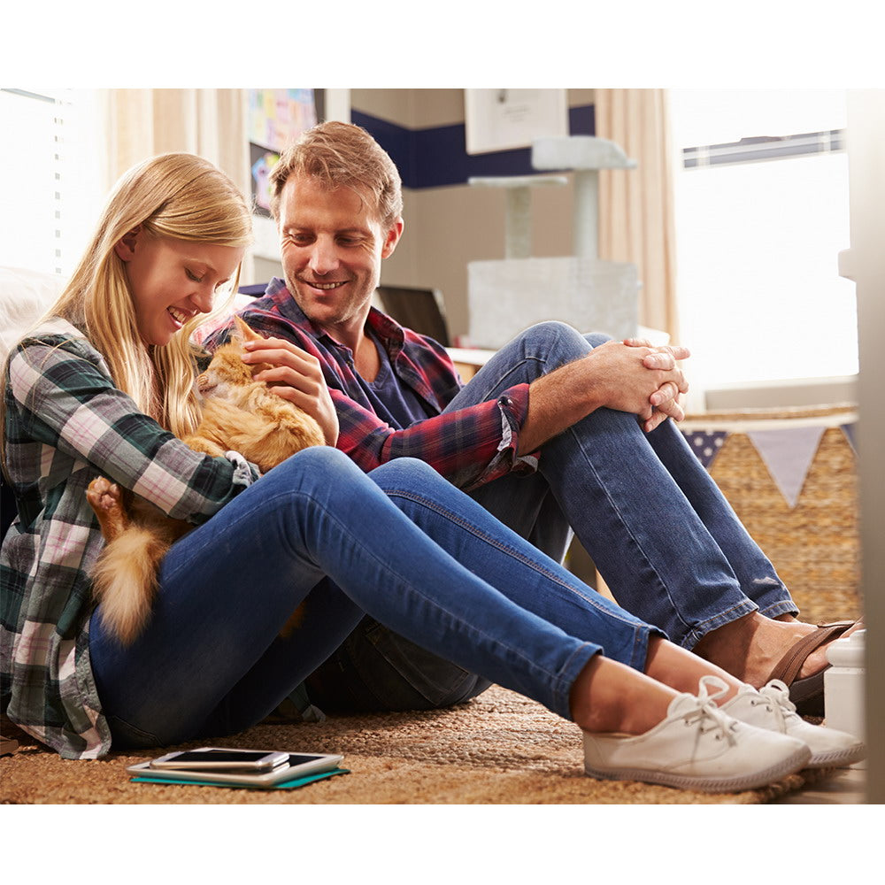 i.Pet Cat Tree 134cm Tower Scratching Post Scratcher Wood Condo House Bed Beige-Cat Trees-PEROZ Accessories