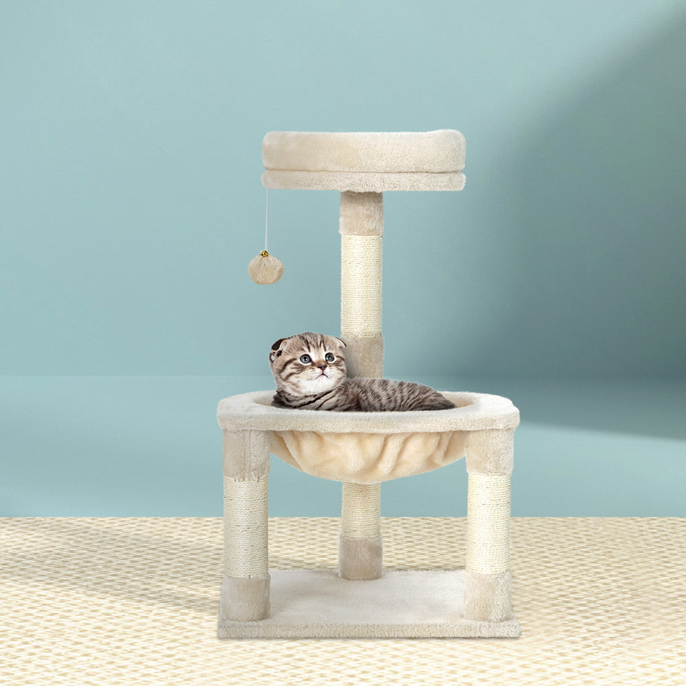 i.Pet Cat Tree 69cm Scratching Post Tower Scratcher Wood Condo Toys House Bed-Cat Trees-PEROZ Accessories