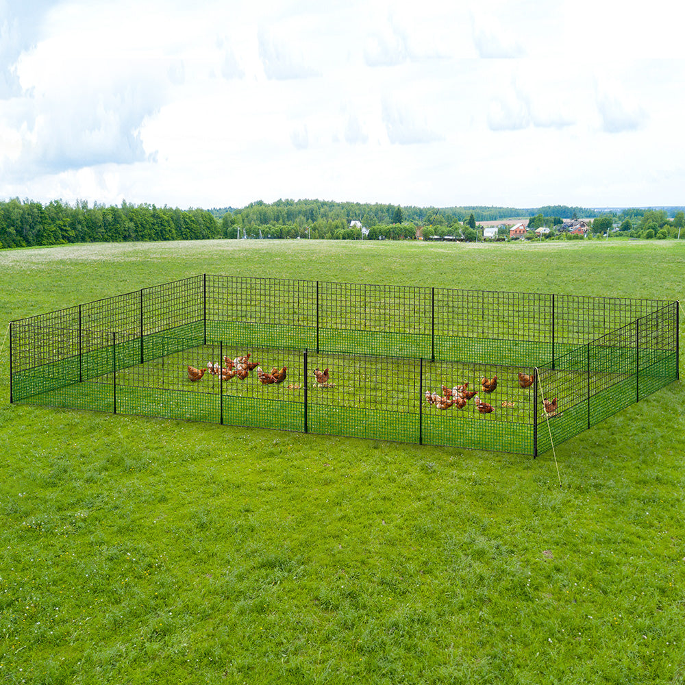 i.Pet Chicken Fence Electric 50Mx125CM Poultry Netting-Pet Care > Farm Supplies > Fencing-PEROZ Accessories