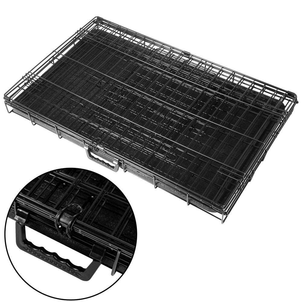 i.Pet 36" Dog Cage Crate Kennel 3 Doors-Pet Care > Dog Supplies-PEROZ Accessories