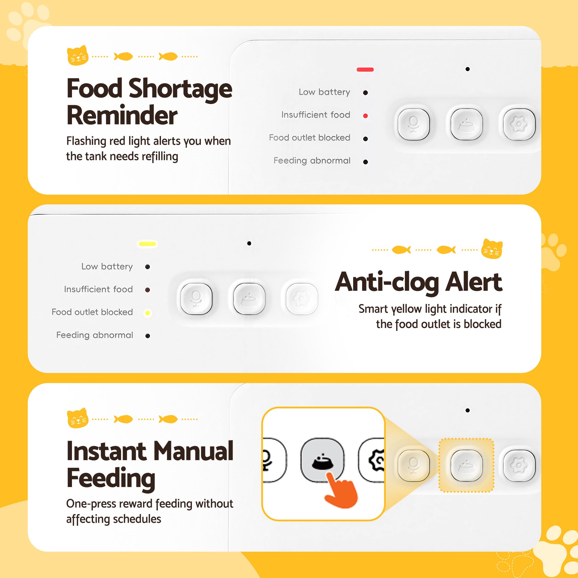 i.Pet Automatic Pet Feeder Water Dispenser 2-in-1 Smart WiFi Dog Cat Food 4L-Pet Care > Cat Supplies > Cat Bowls, Feeders & Waterers-PEROZ Accessories