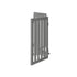 Alopet Wooden Pet Gate Safety Stair Barrier 4-Panel Grey-Pet Fence-PEROZ Accessories