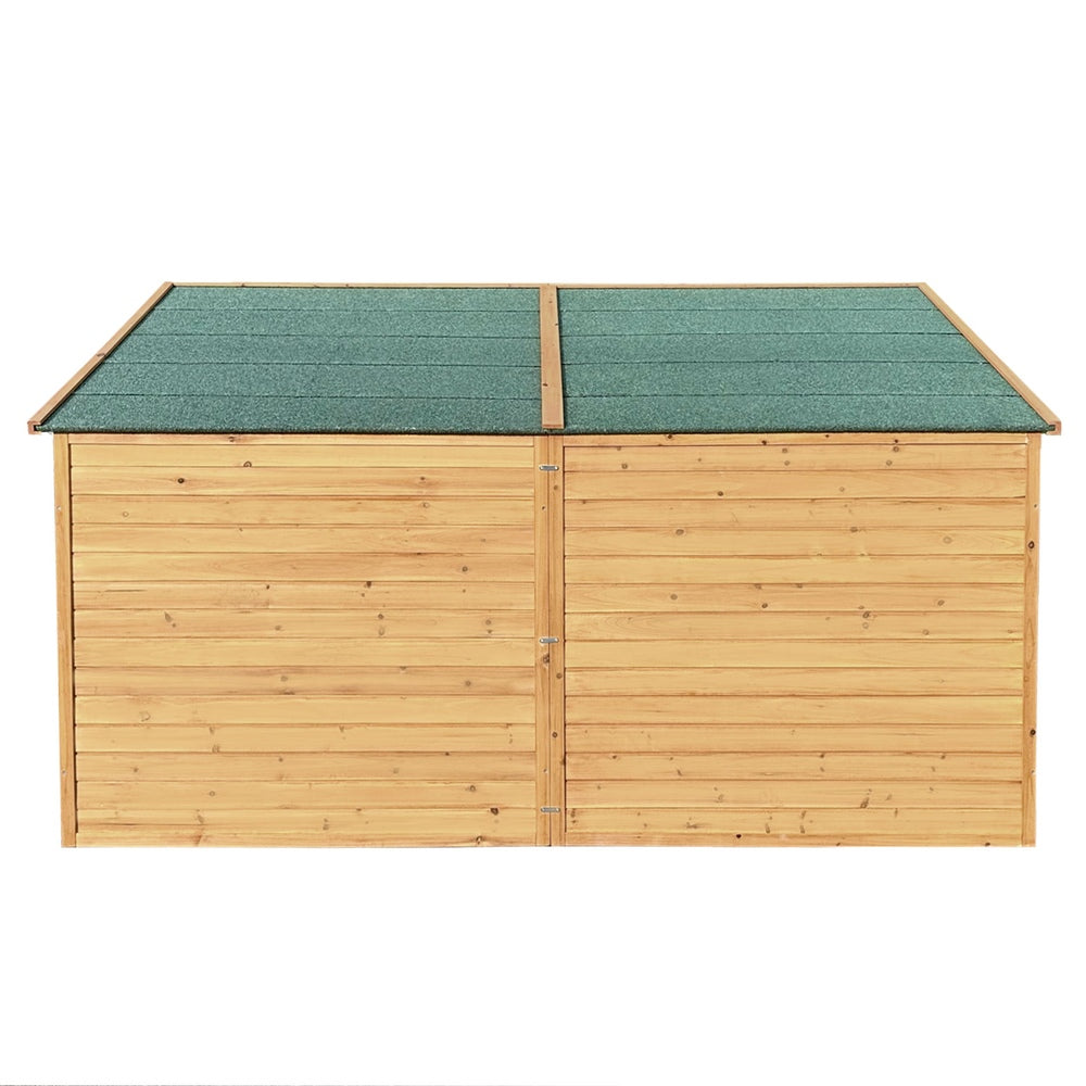 i.Pet Dog Kennel Extra Large 2.28M Wooden House Bed Outdoor Pet Puppy Cabin Log-Pet Care > Dog Supplies > Dog Kennels-PEROZ Accessories