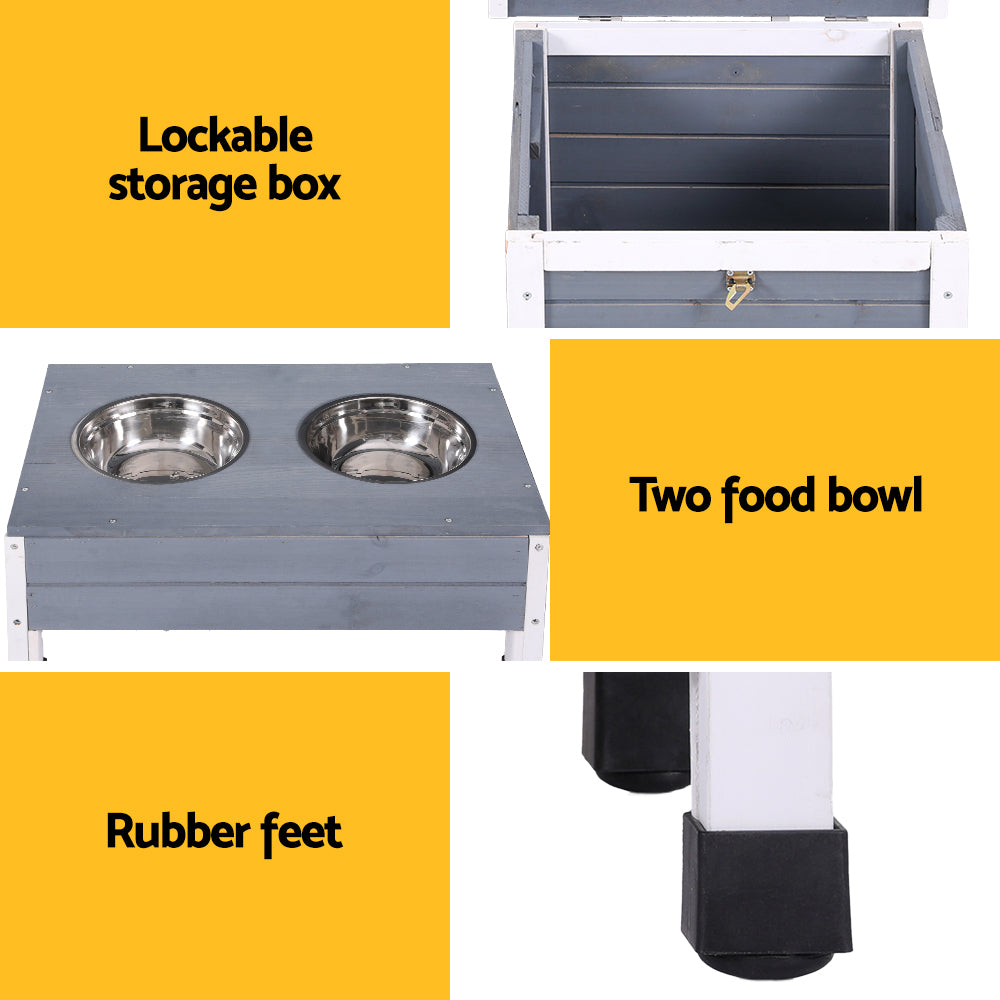 i.Pet Dog Kennel House Large Wooden Outdoor Pet Kennels Indoor Puppy Cabin-Pet Care > Dog Supplies > Dog Kennels-PEROZ Accessories