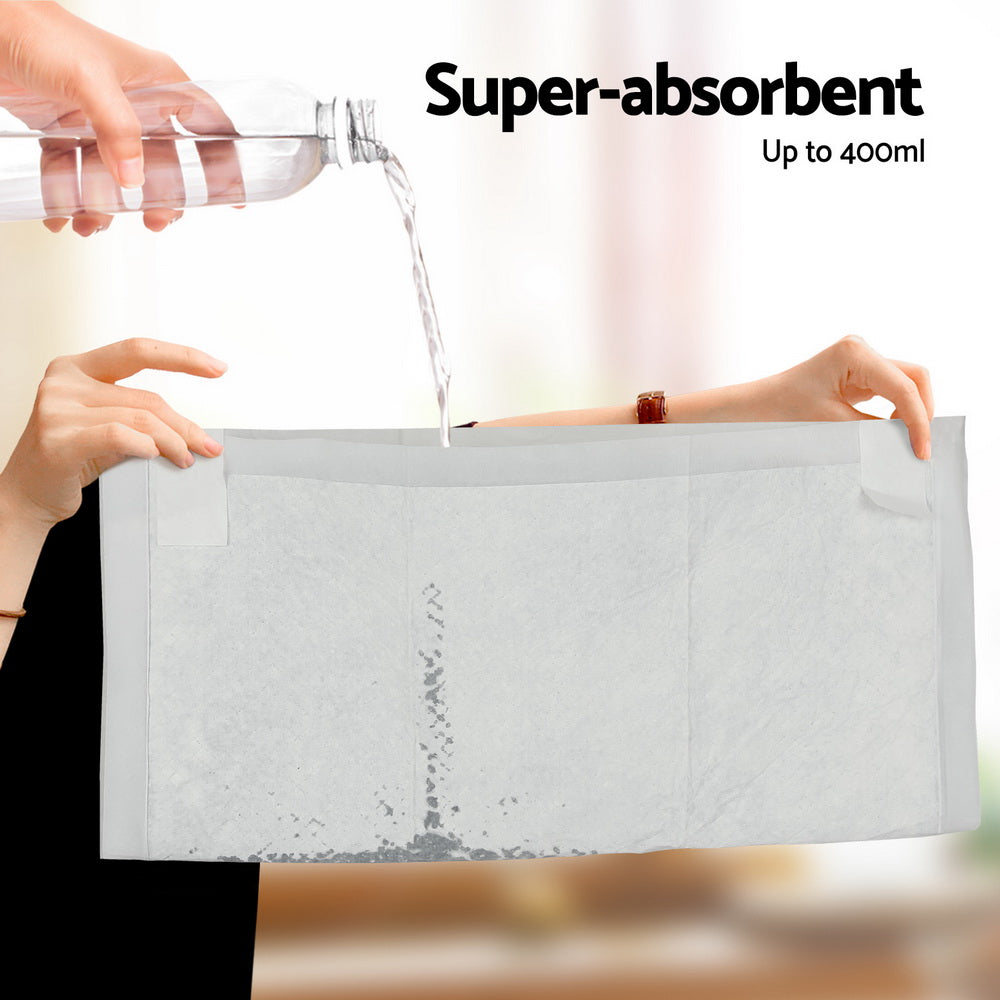 i.Pet Pet Training Pads 200pcs 60x60cm Puppy Dog Toilet Pee Indoor Super Absorbent Grey-Pet Care > Dog Supplies > Dog Training Aids-PEROZ Accessories