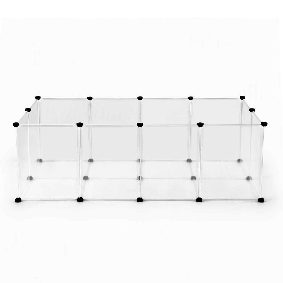 i.Pet Pet Dog Playpen 20 Panels with Baseboard DIY Enclosure Small Animal Rabbit Pen 125CM-Pet Care > Dog Supplies > Dog Playpens & Gates-PEROZ Accessories