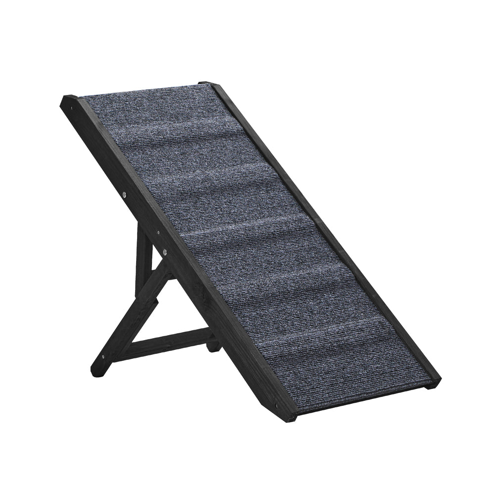 Alopet Dog Pet Ramp Adjustable Height Dogs Stairs Bed Sofa Car Foldable 90cm-Pet Product-PEROZ Accessories