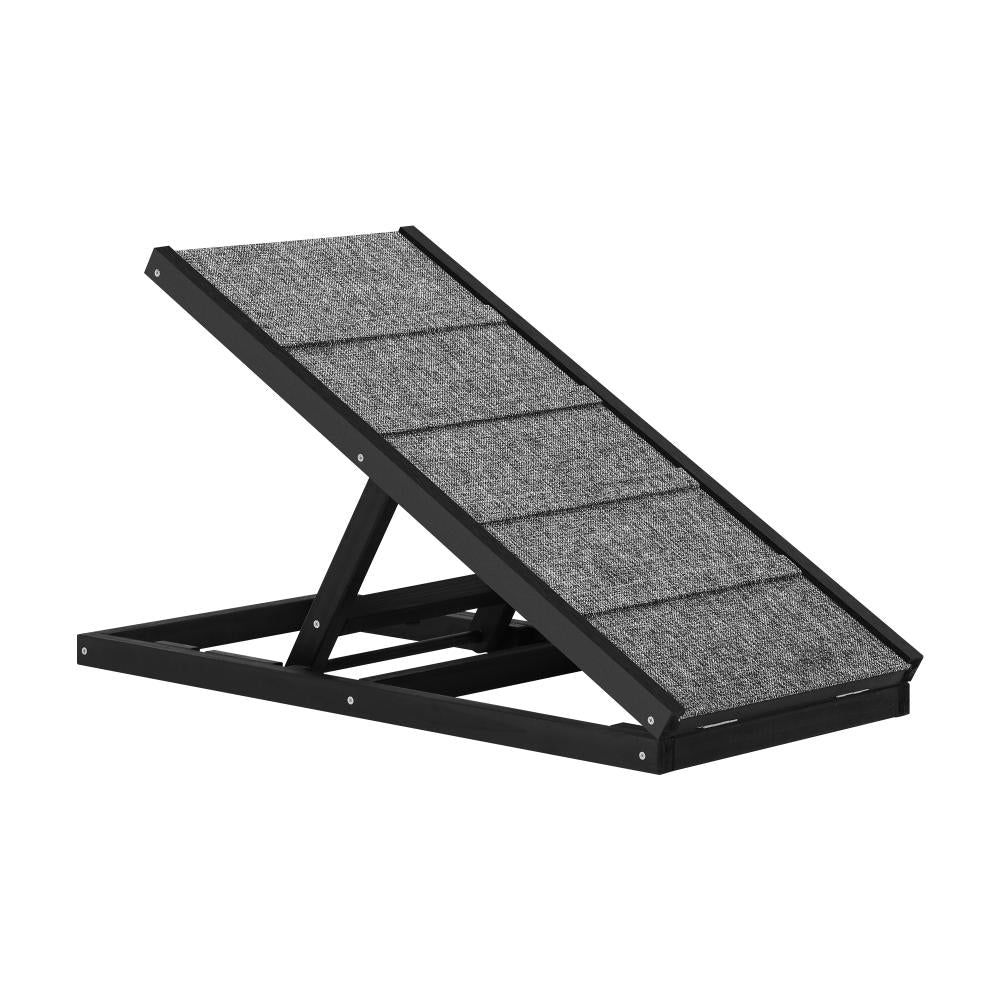 Alopet Dog Pet Ramp Adjustable Height Dogs Stairs Bed Sofa Car Foldable 70cm-Pet Ramps-PEROZ Accessories