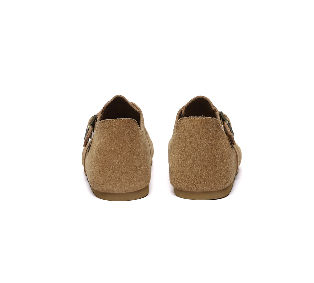 EVERAU® Adjustable Buckled Straps Slip-on Flat Sandals Brooke-PEROZ Accessories