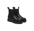 EVERAU® Women Leather Sheepskin Wool Black Chunky Boots Vaneta-PEROZ Accessories